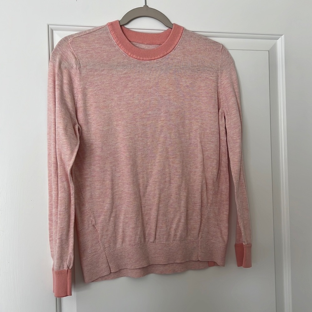 Lululemon Silk Blend Crewneck Sweater Size 6
